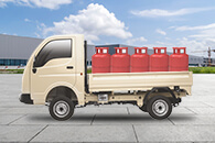 Tata Ace Gold White Pop Up LH Side View